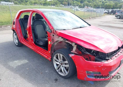 2015 Volkswagen Golf Tsi Sel 4-Door из США, поврежденный, VIN 3VW217AU1FM011852